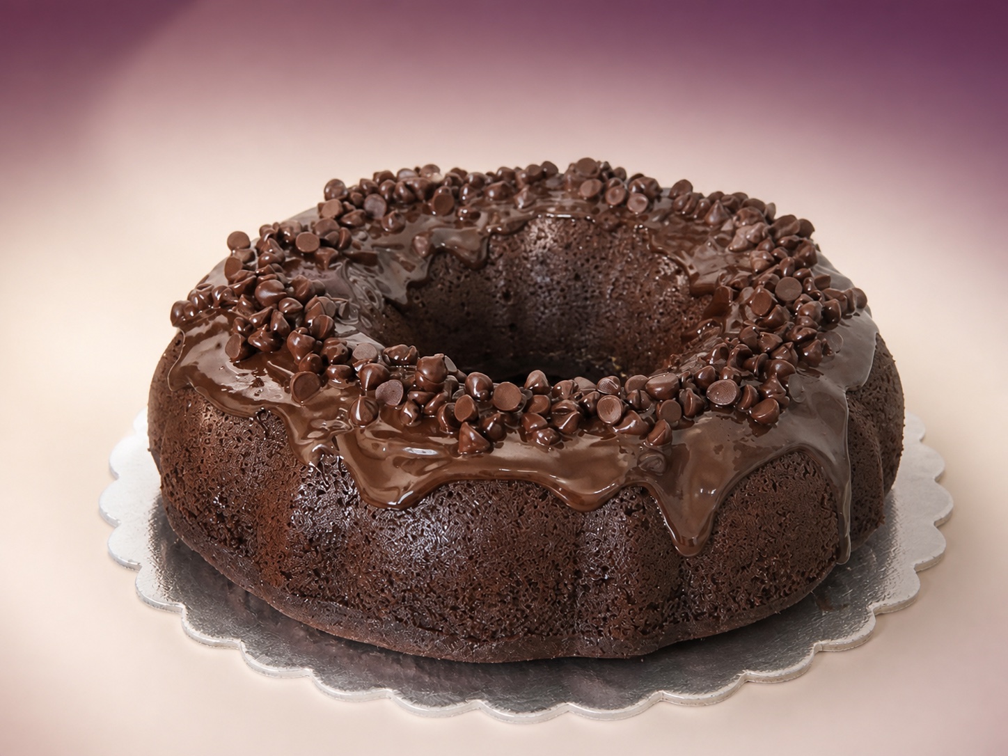 Torta de triple chocolate