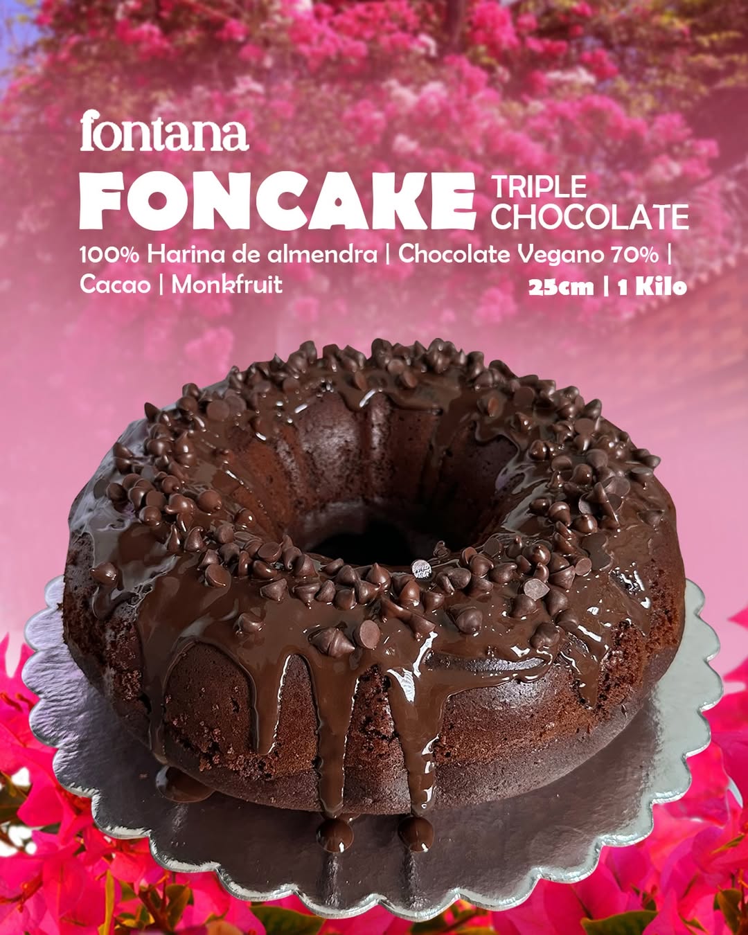 Foncake triple chocolate